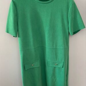 Zara Vibrant Green dress